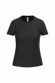Dames T-shirt iDeal Basic Brand 190 Zwart